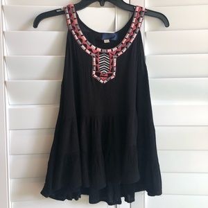 Francesca’s Black Tank Top